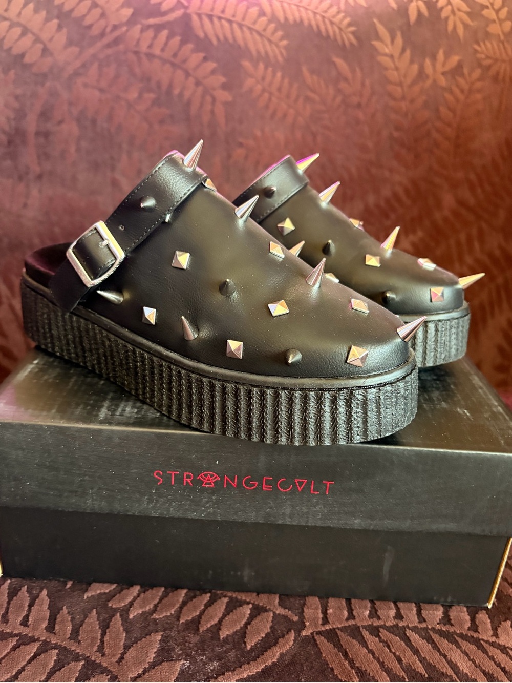 Strangecvlt Grave Spike Platform Clogs